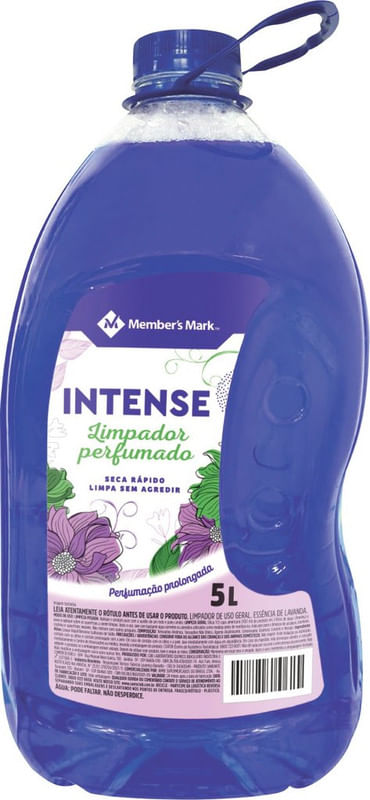 Limpador multiuso perfumado Intense Member's Pack 5 litros.