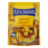 Mistura para Bolo Sabor Laranja Cremoso Fleischmann 390g