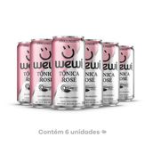 Água Tônica Wewi Rose Orgânica Pack 6 Latas 269ml