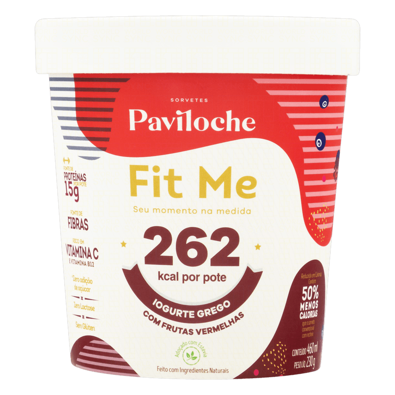 Sorvete-Iogurte-Grego-com-Frutas-Vermelhas-Fit-Me-Paviloche-Pote-460ml