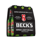 Kit 6 Cerveja Premium Becks Importada 330Ml - Alemanha em Promoção na  Americanas