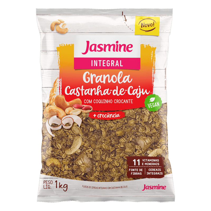 Granola-Integral-Castanha-de-Caju-Jasmine-Pacote-1kg