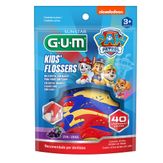 Fio Dental Infantil Flosser Paw Patrol Gum Com 40un