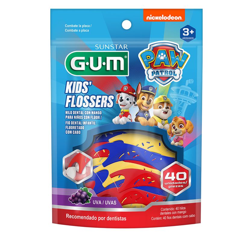 Flosser-Paw-Patrol-com-40-unid---EAN-0070942003322