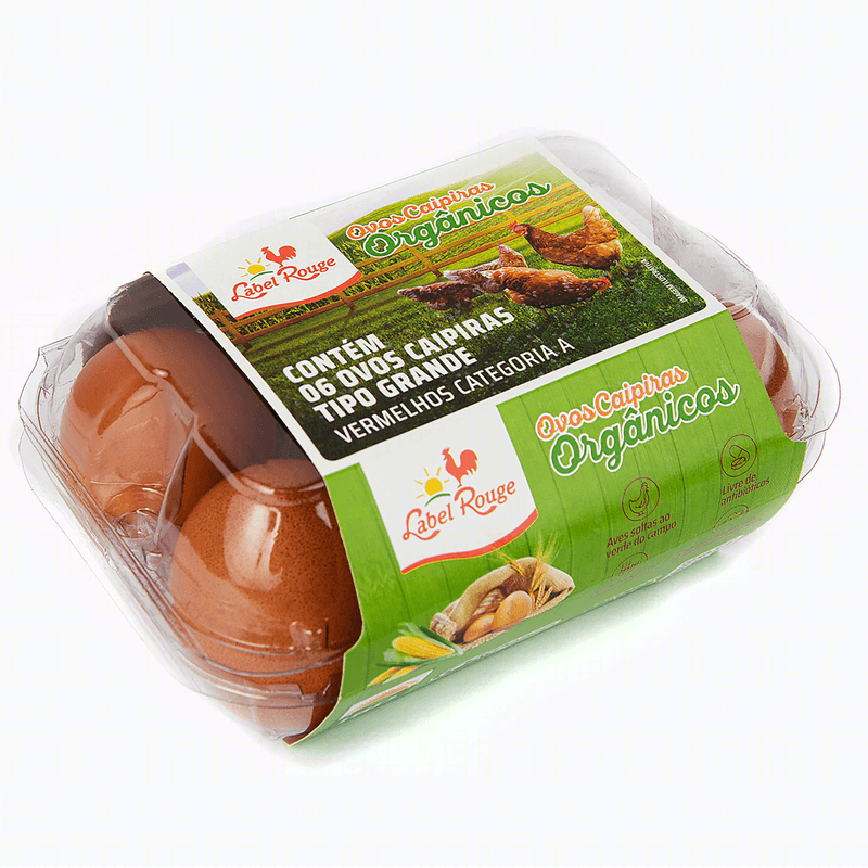 Ovos-Caipira-Grande-Organico-Label-Rouge-Bandeja-6-Unidades