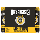 Cerveja Eisenbahn Unfiltered Sleek Pack 12 Latas 350ml Cada