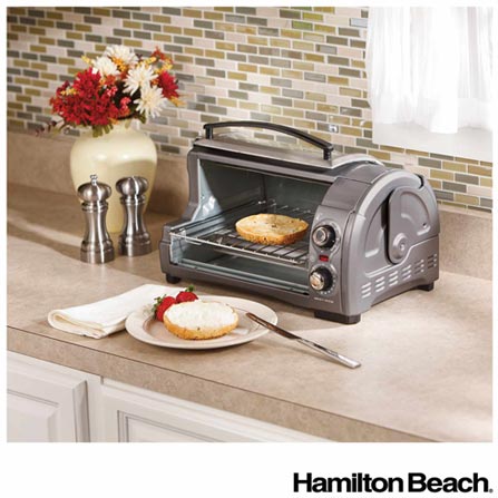 Forno Elétrico de Mesa 12l BZ31334 127V Easy Reach Hamilton Beach