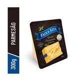 Queijo Parmesão Fatia Faixa Azul Pacote 300g