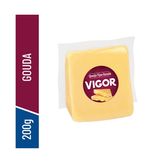 Queijo Gouda Fracionado Vigor Pacote 200g