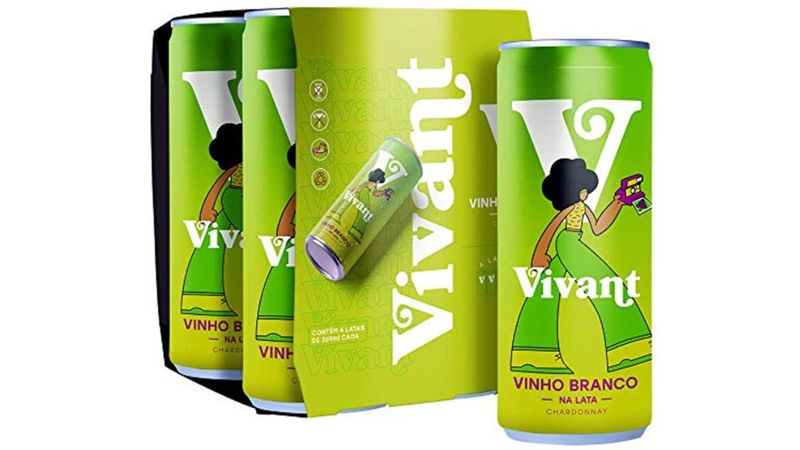 Vinho-Branco-Nacional-Vivant-Chardonay-Pack-4-Latas-269ml-Cada