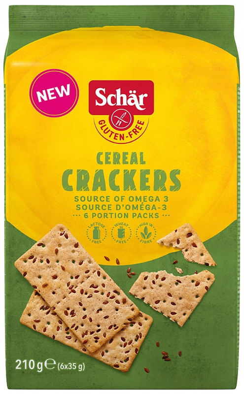 Biscoito-sem-Gluten-Cereal-Crackers-Schar-Pacote-210g