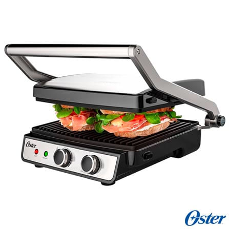 Grill-Eletrico-Multiuso-2-em-1-OGRL-660-220V-Inox-Oster