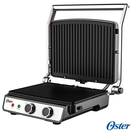 Grill-Eletrico-Multiuso-2-em-1-OGRL-660-220V-Inox-Oster