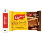 Biscoito Chocolate ao Leite Choco Biscuit Bauducco Pack 18 Unidades 36g Cada