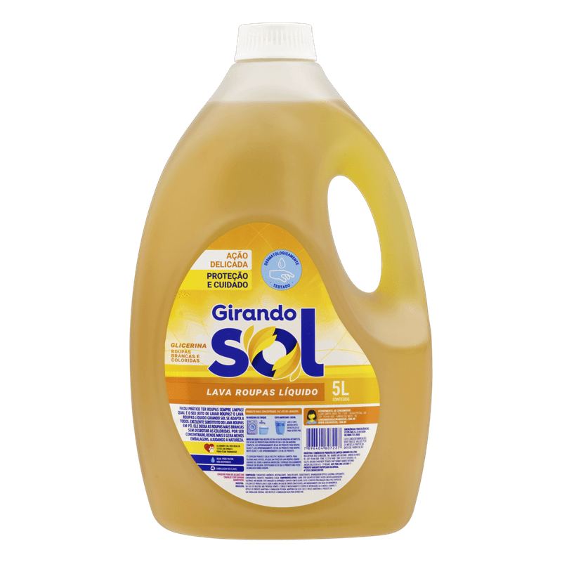 Lava-Roupas-Liquido-Glicerina-Acao-Delicada-Girando-Sol-Galao-5l