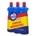 Limpador-Multiuso-Original-2x-Mais-Poder-Veja-Pack-com-3-Unidades-500ml-Cada-Gratis-50--Desconto-na-3ª-Unidade