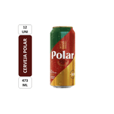 Cerveja Polar Pack 12 Latas 473ml