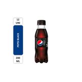 Pepsi Black Pack com 12 Unidades de 200ml Cada