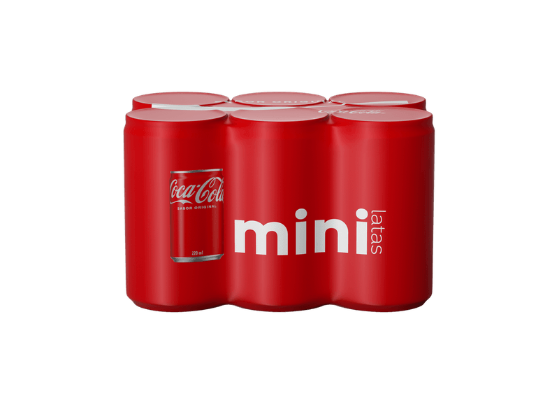 Refrigerante-Coca-Cola-Mini-Pack-com-12-Unidades-de-220ml-Cada