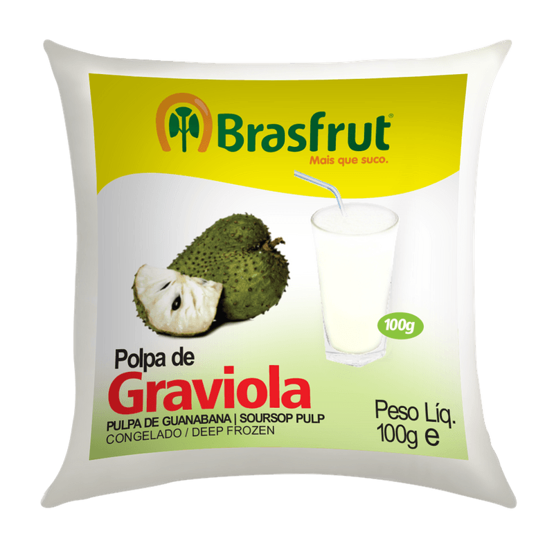 Polpa-de-Graviola-Congelada-Brasfrut-Pack-com-12-Unidades-de-100g-Cada