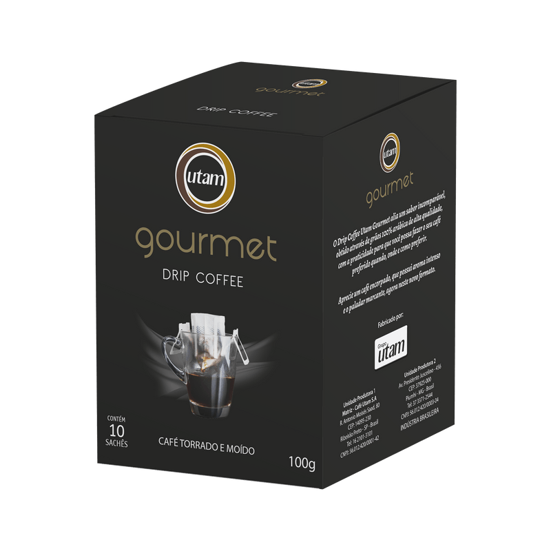 Cafe-Tradicional-Torrado-e-Moido-Drip-Coffee-Gourmet-Utam-Caixa-100g