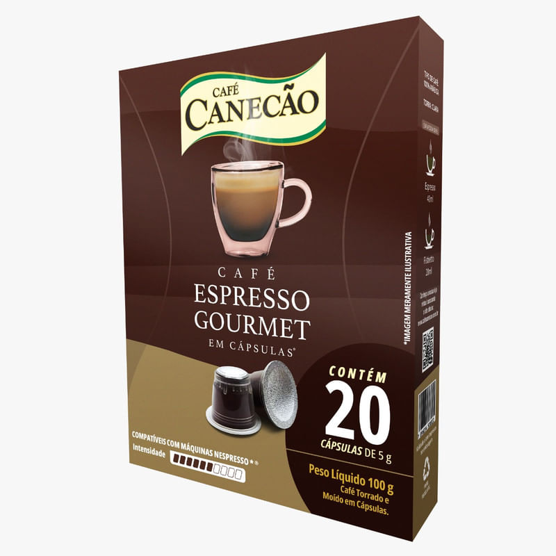 Capsulas-de-Cafe-Espresso-Gourmet-Canecao-Caixa-com-20-Unidades-de-5g-Cada