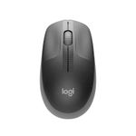 Mouse sem fio Logitech M190 - Cinza