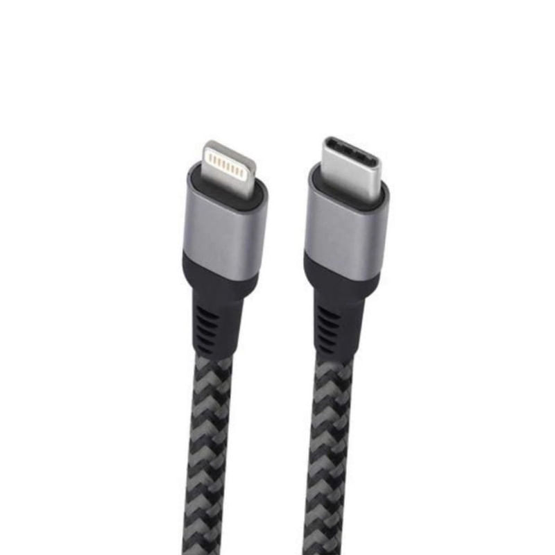 Cabo-Usb-C-Lightning-15-m-Nylon-Cinza-Geonav-LIUC01