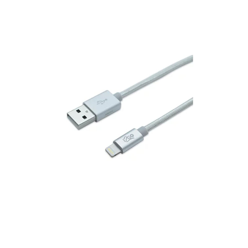 Cabo-Lightning-para-Iphone-em-Nylon-2-Metros-I2go-Pro-Cor-Prata-Cabo-e-Ponta-Usb