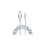Cabo-Usb-C-em-Nylon-Trancado-2-Metros-I2go-Pro-Cor-Prata--Ponta-Usb