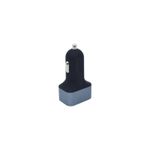 Carregador-Veicular-com-3-Entradas-Usb-48-A-I2go-Pro-Cor-Chumbo-Frontal