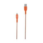 Cabo-para-Iphone-em-Nylon-12-Metros-I2go-Sertoes-Cor-Laranja-Ponta-Usb