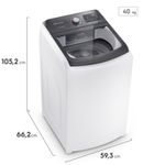 Lavadora-14-kg-Cesto-Inox-Lec14-127V-Electrolux