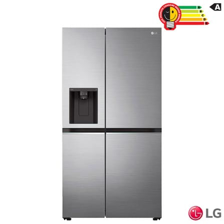 Refrigerador-Smart-Side-by-Side-UVnano-611l-GC-L257SLPL-Motor-Inverter-127v-LG