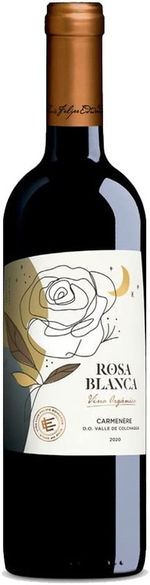 Vinho-Tinto-Chileno-Carmenere-Organico-Rosa-Blanca-750ml