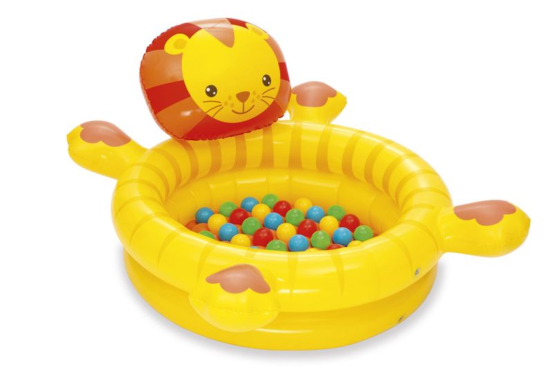 Piscina-de-Bolinhas-Inflavel-20l-Leaozinho-Bestway