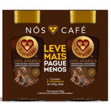 Café Solúvel Liofilizado 100% Arábica Três Corações Pack com 2 Unidades de 100g Cada Leve Mais Pague Menos