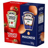 Pack com Ketchup Tomato Heinz 397g + Maionese Heinz 390g