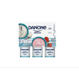 Iogurte Grego Danone Light Original e Morango 510g 6 Unidades