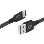 Cabo-USB-C-para-USB-em-Nylon-Trancado-2.0-1m-Preto-Geonav-Essential