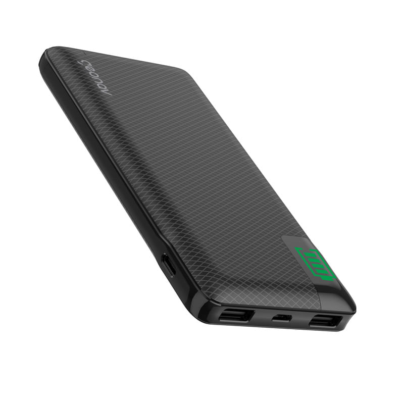 Carregador-Portatil-10.00mMAh-com-2-Saidas-USB---1USB-C-Preto-Geonav-Essential