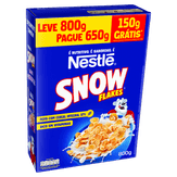 Cereal Matinal SNOW FLAKES Leve 800g Pague 650g