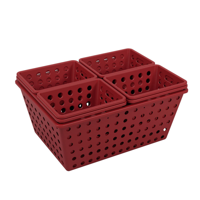 Conjunto-de-Cesta-Organizadora-Cores-Sortidas-Coza-com-7-Unidades