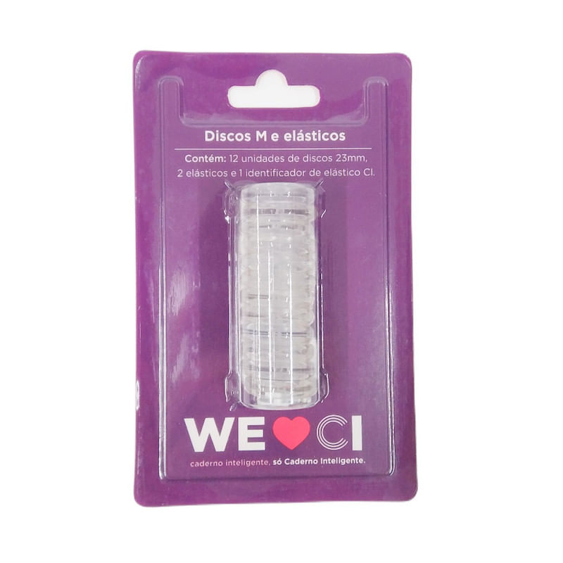 Disco-M-e-Elastico-Transparente-12-Discos---2-Elasticos-Caderno-Inteligente