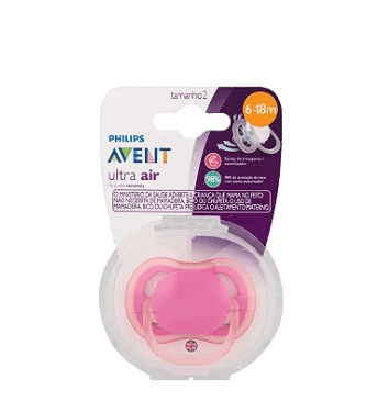 Chupeta-Ultra-Air-Dino-Rosa-Tam.2-Avent-Philips-Cartela-1-Unidade