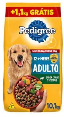 Racao-para-Caes-Adultos-Carne-e-Vegetais-Pedigree-Pacote-101kg