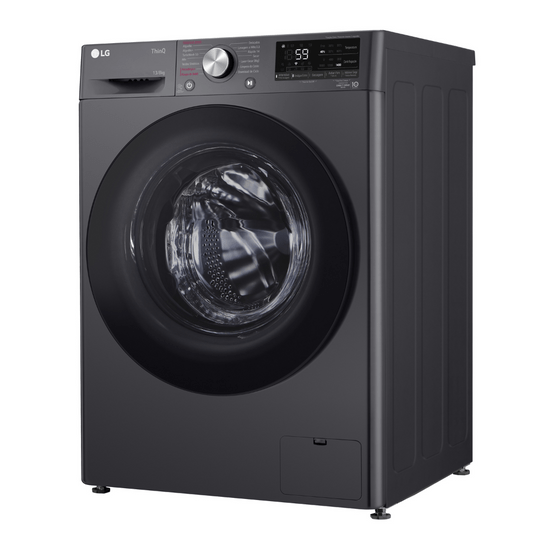 Lava-e-Seca-Smart-VC4-13kg-Titanium-com-Inteligencia-Artificial-AIDD-CV5013BC4A-Motor-Inverter-220V-LG