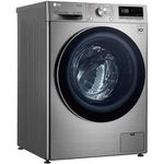 Lava-e-Seca-Smart-VC4-13kg-Aco-Escovado-com-Inteligencia-Artificial-AIDD-CV5013BC4A-Motor-Inverter-127V-LG