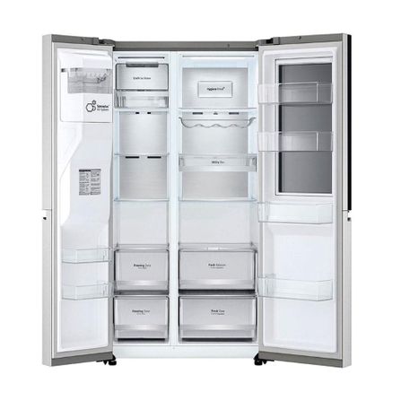 Geladeira-Smart-Side-by-Side-InstaView-Craft-Ice-UVnano-598l-GC-X257CSH1-Motor-Inverter-127V-LG