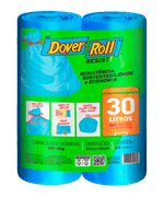 Saco-de-Lixo-Resist-30l-Dover-Roll-2-Rolos-30-Unidades-Cada